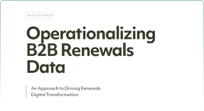 Operationalizing B2B Renewals Data