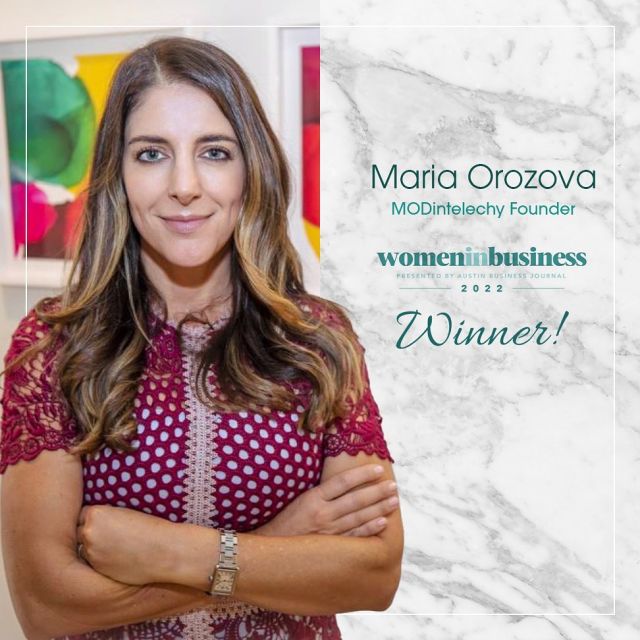 Drumroll, please… @mariaborozova took home the trophy!! Cheers to being Austin Business Journal’s 2022 Women in Business Winner, Maria! 🥳
 
#ABJWIB #FemaleFounded #WomenInBusiness #AustinTexas #WomanOwnedBusiness