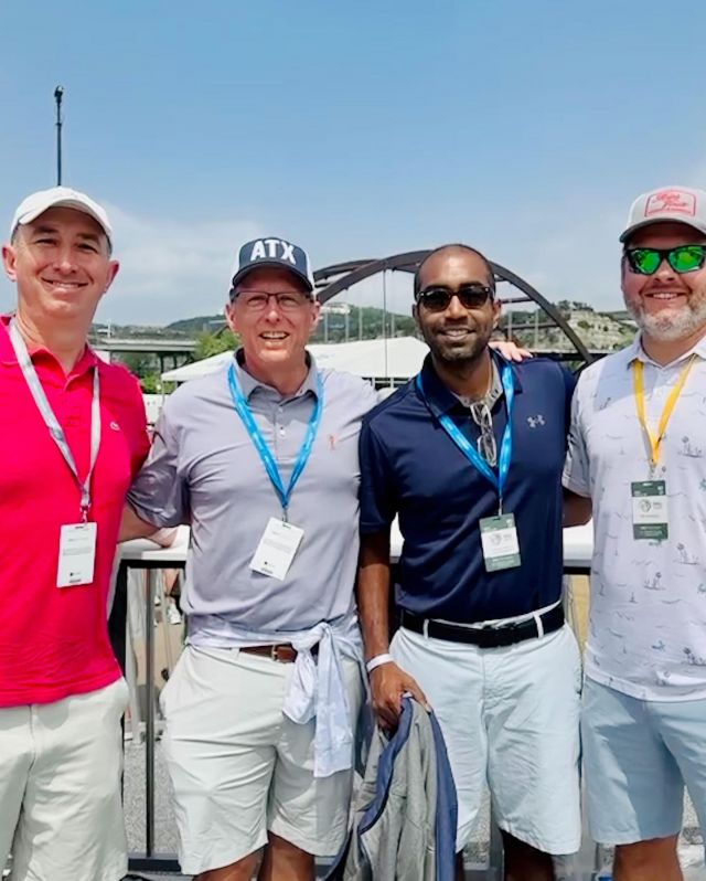 Teeing off the week with some major gratitude—HUGE thanks to our partners at Dell Technologies for inviting us to the final day of #dellmatchplay ⛳️ 

#partnership #delltechnologies #agencylife