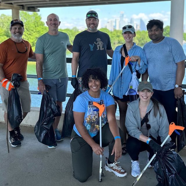We spend most of the year rolling our sleeves up and digging into the data. But last week, we rolled up our sleeves to help clean up the city we're lucky enough to call home.💚
⁠
Happy belated Earth Day from your friends at MODintelechy🌍
⁠
#TBT #ThrowbackThursday #earthday #agencyouting #austincleanup #EarthDay2023 #CleanCities #Sustainability