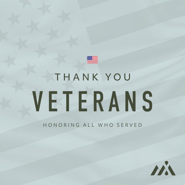 Today, we're reminded of all the bravery and sacrifice that's led to us getting to do what we love  Happy Veterans Day Weekend to the brave men and women who have served 🇺🇸 No words could properly convey our gratitude, so for now we'll just say thank you.