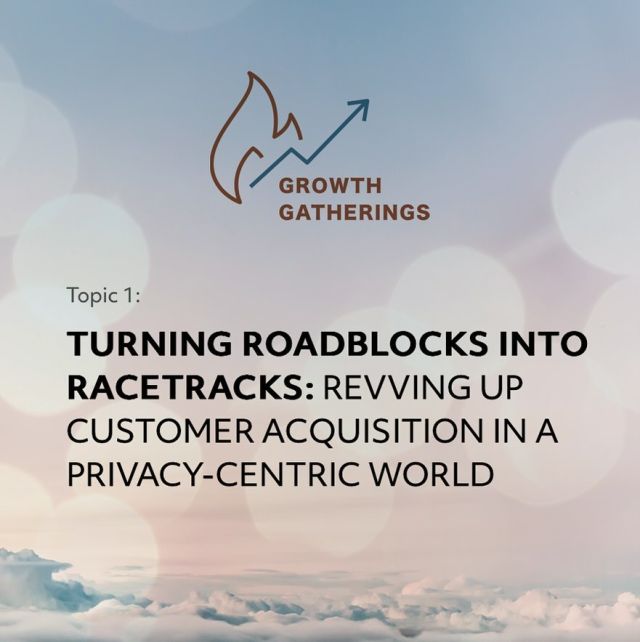 In today’s rapidly evolving digital landscape, you can barely utter the words ‘customer acquisition’ without being met with a regulatory roadblock 🛑 But what if we told you these same roadblocks could be leveraged as opportunities for growth? 🤔 Our very first Growth Gatherings topic answers that exact question—giving you some food for thought on how to rev up growth in a privacy-centric world 🌎 

Join us and our co-host, @uncommonlogic on February 28th at 6PM for our very first chat—link in bio to sign up!

#customergrowth #customeracquistion #digitalmarketing #strategy #leadership #austintx