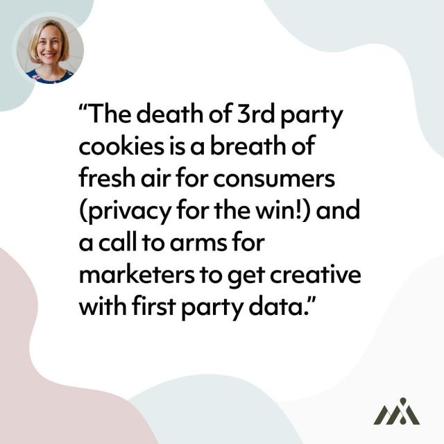 ❓ What does the cookieless future mean to you ❓ 

If you missed last week’s https://www.instagram.com/explore/tags/agencygroupthread/, look no further—we grabbed some of our favorite replies and brought them straight to you.

#firstpartydata #transformation #b2b #b2bmarketing