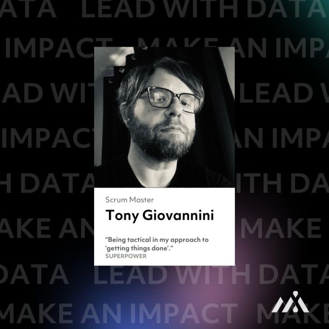 Meet this week's hashtag#agencyface, Scrum Master, and our team member, Tony Giovannini! He is all about driving efficiency and excellence, ensuring every sprint is a step closer to success while safeguarding the quality and integrity of the work we deliver.

Hear from him yourself 👇 

"As a Scrum Master, my role as a “Servant-Leader” is to facilitate development teams with a primary goal of shipping projects & products to a high level of quality. I act as a coach and guide teams toward self-organization & open collaboration. I remove blockers and work to resolve any issue that can arise that would hinder a team's progress.

Ultimately, my goal is to support the team in achieving successful projects & product outcomes."

👨‍🎤 What is your superpower?
"Being tactical in my approach to 'getting things done' (or maybe JIRA Mastery)."

🏔 What keeps your motivated?
"Helping a team be successful on any project that we tackle. Working with people smarter than me (there are many) and happy clients." 

🧘‍♂️ How would you spend the 25th hour of a day?
"Deep meditation."

🎸 What is a skill you wish you had?
"I wish I could pick up any musical instrument and play it at expert level."

🎙 What is your go-to karaoke song?
"New Rose" by The Damned

#b2b #projectleadership #workculture #digitalmarketing #marketingagency